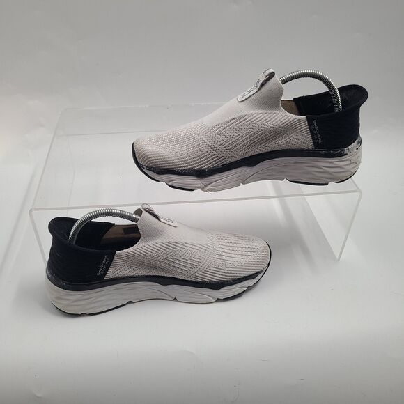 Skechers Womens 9.5 MAX CUSHIONING ELITE 2.0 ETERNAL Slip ln Athletic Shoe White - Picture 3 of 12